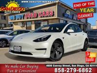 2023 Tesla Model 3 Easy Financing, Call 858 279 6862 SKU:26800 Tesla M San Diego Auto Finders