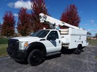 2012 Ford F-450 36' Altec Bucket Boom Lift Truck Crane - Image 2