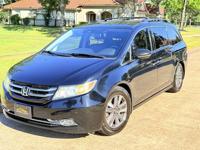 2014 Honda odyssey Elite Minivan 4D 1 Owner Houston Tx