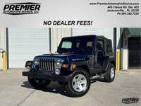 2005 Jeep Wrangler Rubicon, 6 Spd Manual, Low Miles, Stock TJ Jacksonville, FL