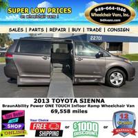 2013 Toyota Sienna Wheelchair Van vans.com - Image 4