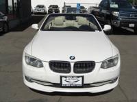 2012 BMW 328I conv white/cream nav leather power hard top low mi Escondido - Image 3
