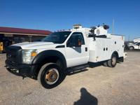 2015 Ford F550 4x4 Utility Crane Service Truck IMT 3203I Vanair Crane S Manning Rd El Reno, Ok / N.E.Corner of I-40 & Manning - Image 3