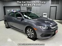 2018 Honda Civic Sedan EX CVT - Get Pre-approved today! Aurora, IL - Image 2