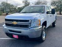 2013 CHEVROLET SILVERADO 2500 4WD CREW CAB DURAMAX DIESEL WORK TRUCK NORTH PHOENIX