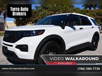 2021 Ford Explorer Police Interceptor Utility FPIU PPV - Image 2