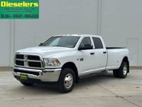 2012 Ram 3500 Dually 4X4 6.7L Cummins Turbo Diesel 6-Speed Manual Lo