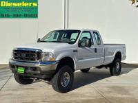 2003 Ford F250 4x4 7.3L Power Stroke Turbo Diesel 6-Speed Manual LOW - Image 2