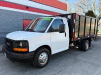 2014 GMC SAVANA G3500HD GAS 50K.MI.12FT.DUMP NEW BUILD+LIFT TRUCK*SALE PORTLAND OREGON - Image 8