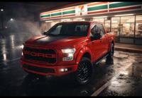2016 Ford F150 4x4 Tow Package Red/Blk Interior Lifted on 35's Fuel CAR KING OKC