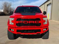 2016 Ford F150 4x4 Tow Package Red/Blk Interior Lifted on 35's Fuel CAR KING OKC - Image 3