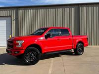 2016 Ford F150 4x4 Tow Package Red/Blk Interior Lifted on 35's Fuel CAR KING OKC - Image 7