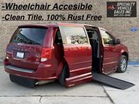 2014 Dodge Grand Caravan Wheelchair Accessible Handicap Mobility Van Skokie - Image 2