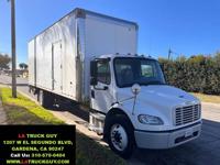 2017 FREIGHTLINER M2 106 26FT HIGH CUBE MOVING BOX TRUCK LIFTGATE GARDENA/ LOS ANGELES DELIVERY - Image 2