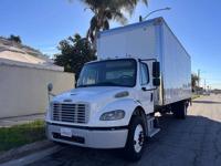 2017 FREIGHTLINER M2 106 26FT HIGH CUBE MOVING BOX TRUCK LIFTGATE GARDENA/ LOS ANGELES DELIVERY - Image 4