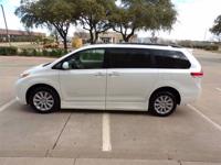 61K MILE TOYOTA SIENNA LIMITED HANDICAPPED WHEELCHAIR PWR RAMP VAN Irving, TX - Image 6