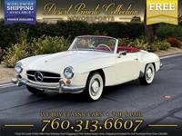 1961 Mercedes-Benz 190SL Roadster Convertible with a GREAT COLOR COMBO Desert Private Collection (760) 313-6607