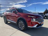 2022 Hyundai Santa Fe Limited suv Calypso Red CALL 720-504-5918 FOR E-PRICE - Image 8