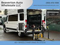 2016 Ram Pro Master 2500 - WHEELCHAIR VAN / HANDICAP VAN / HIGHROOF! Wheelchair Van In Beaverton - Image 2