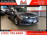 2016 Honda Civic LX FOR Vista View Dr., Longmont, CO 80504