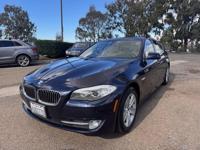 2012 BMW 5-Series 528i,LOW MILES, 1-OWNER, CLEAN TITLE & CARFAX. San Diego
