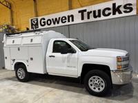 2015 Chevy Silverado 3500 2wd Regular Cab Utility Bed Back Up Camera Mid TN