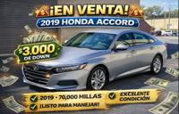 🚗 2019 HONDA ACCORD LX – 70K MILES – WARRANTY INCLUDED – FINANCING AV city of atlanta - Image 3