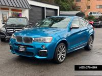 2017 BMW X4 AWD All Wheel Drive M40i 4dr SUV Trucks Plus NW
