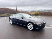 2004 BMW 6 Series 645 Ci — 6-Speed Manual Puyallup