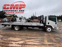 2017 Isuzu NRR Diesel Rollback Flatbed Wrecker Used - Image 6