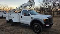 2009 Ford F-450 40ft Cable Telecom Fiber Bucket Truck 6.8L Gas W Hefner Rd El Reno, Ok 73036 - Image 5