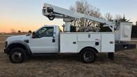 2009 Ford F-450 40ft Cable Telecom Fiber Bucket Truck 6.8L Gas W Hefner Rd El Reno, Ok 73036 - Image 10