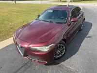 2017 Alfa Romeo Giulia Red/Gray AWD Turbo 88k Miles Clean Title Griffith - Image 4