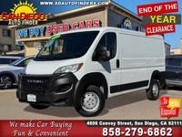 2023 Ram Pro Master MANY EXTRAS, Real Nice, EZ Finance 858 SKU:26858 Ra San Diego Auto Finders - Image 2