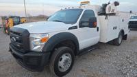 2015 Ford F-550 4wd 11ft Mechanics Lube Service Truck 6.8L Gas F550 S Manning Rd El Reno, Ok / N.E.Corner of I-40 & Manning - Image 3