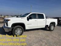 2021 Chevrolet 4x4 Diesel Crew Cab Short Bed 2500HD LT Pickup S Manning Rd El Reno, Ok / N.E.Corner of I-40 & Manning
