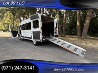 2016 RAM Pro Master Dodge ** Wheelchair Van ** High Roof Fully Customiz Lot 99 LLC A