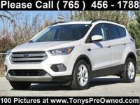 2018 FORD ESCAPE SEL 4X4 ~~~ 64,000 Miles ~~~ 1 OWNER ~~~ FINANCE ~~~ Kokomo