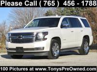 2016 CHEVY TAHOE LTZ 4X4 ~~~ WARRANTY INLCUDED ~~~ FINANCING AVAILABLE Kokomo