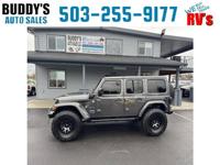 2022 Jeep Wrangler Unlimited Sahara 4DOOR 4XE 4x4 SAHARA PKG LOW MILE Buddys R Vs