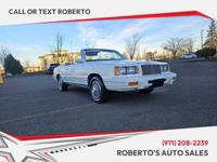 1986 Chrysler Le Baron Base 2dr Convertible Convertible Roberto's Auto Sales