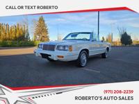 1986 Chrysler Le Baron Base 2dr Convertible Convertible Roberto's Auto Sales - Image 3