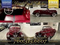 1941 Ford Super Deluxe Convertible that's priced BELOW KBB Desert Private Collection (760) 313-6607 - Image 4