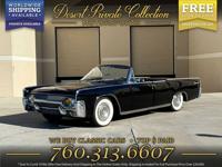 This 1961 Lincoln Continental Convertible is simply ELEGANT. Desert Private Collection (760) 313-6607 - Image 2