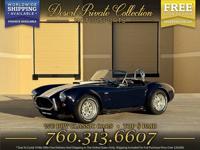 This 1965 Ford Cobra Roadster Replica Convertible is simply ELEGANT. Desert Private Collection (760) 313-6607 - Image 2