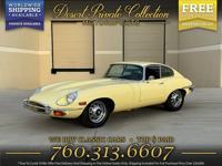 CRAZY DEAL on this 1970 Jaguar E Type Coupe 4.2 Coupe Desert Private Collection (760) 313-6607