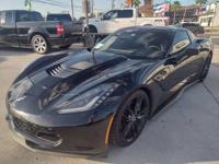 14 Chevy Corvette Stingray 2dr Coupe w/3LT Down payment w.a.c Houston