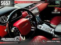 2018 LAND ROVER RANGE ROVER SV AUTOBIOGRAPHY K MSRP ~ RED LEATHER! CALL (480) 573-7661 ULTIMATE POWERSPORTS - Image 9