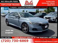 2022 Honda Accord Hybrid Touring FOR Vista View Dr., Longmont, CO 80504