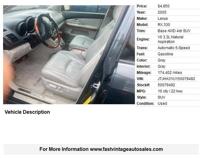 2005 Lexus RX 330 AWD 4dr SUV 174402 Miles Wheat Ridge - Image 3